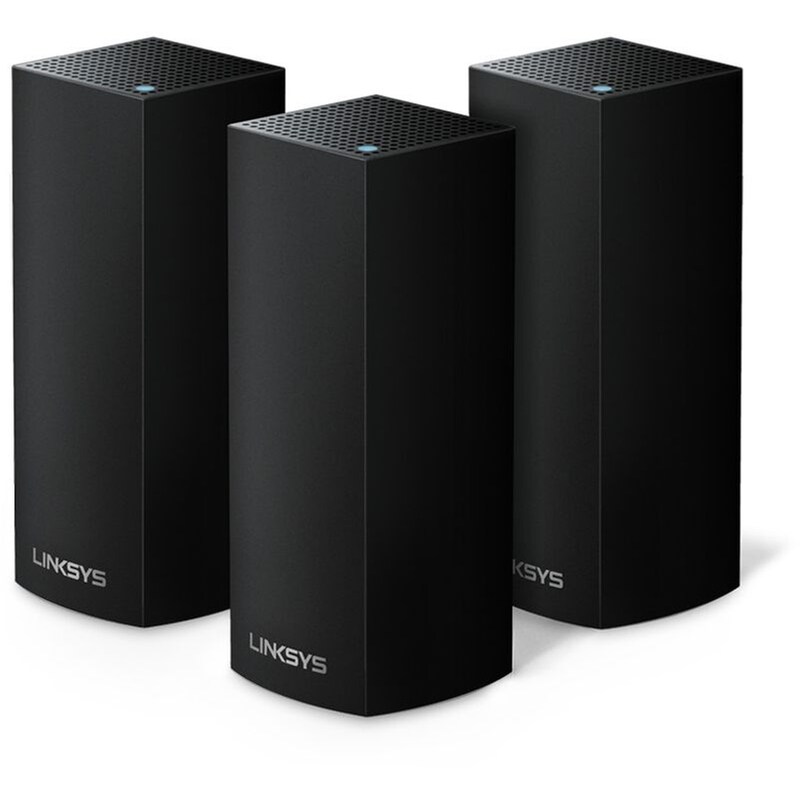 LINKSYS Linksys WHW0303B Velop Mesh Wi-Fi System Tri Band (2.4 5 6 GHz) Black 3τμχ