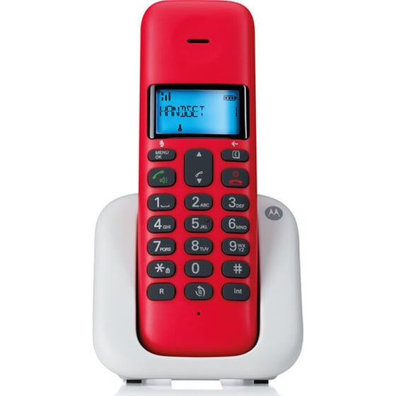 Ασύρματο Τηλέφωνο Motorola T301 - Κόκκινο image 0