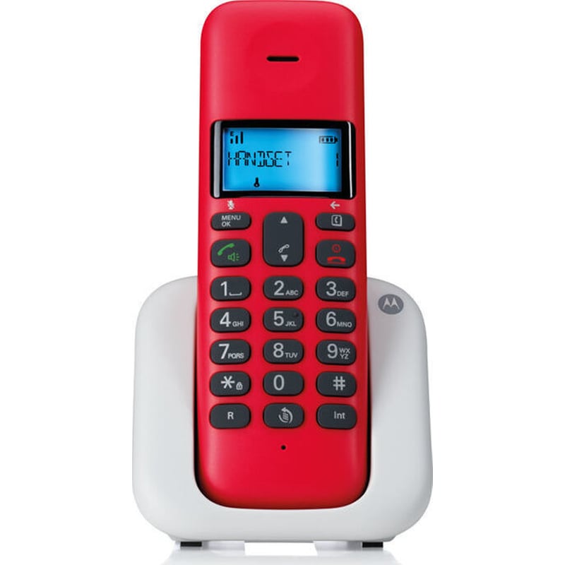 Ασύρματο Τηλέφωνο Motorola T301 – Κόκκινο