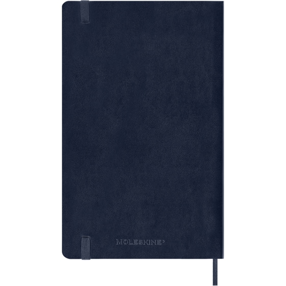 Ημερολόγιο Ημερήσιο Moleskine 2026 12Μ Large Saphire Blue Soft image 1