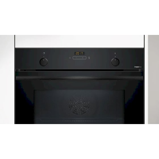 PITSOS PH33M41B3 71 Lt Μαύρο Εντοιχιζόμενος Φούρνος Άνω Πάγκου image 1