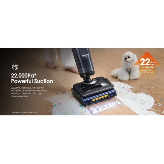 TINECO S7 Stretch Steam Plus 25.2 V 0.7 L Μαύρo Σκούπα Stick image 11