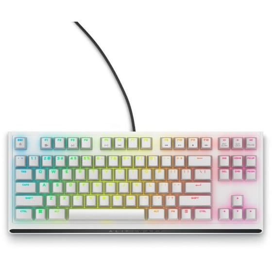 Alienware AW420K Ενσύρματο Gaming  Πληκτρολόγιο US - White image 0