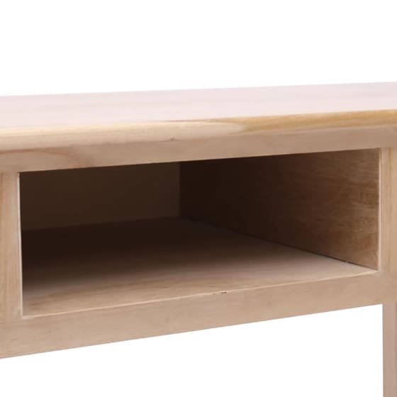 Γραφείο με Συρτάρια VidaXL από Ξύλο 110x45cm - Φυσικό image 6