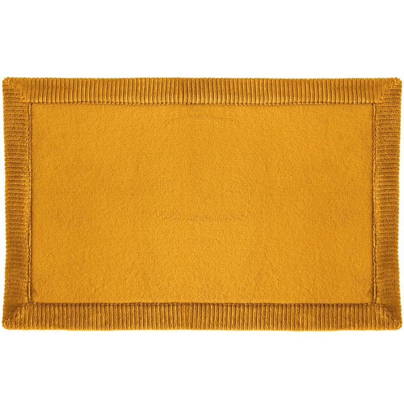 Πατάκι Μπάνιου Spitishop F-v Modern Mustard 174561c από Πολυεστέρα 50x80cm – Ώχρα