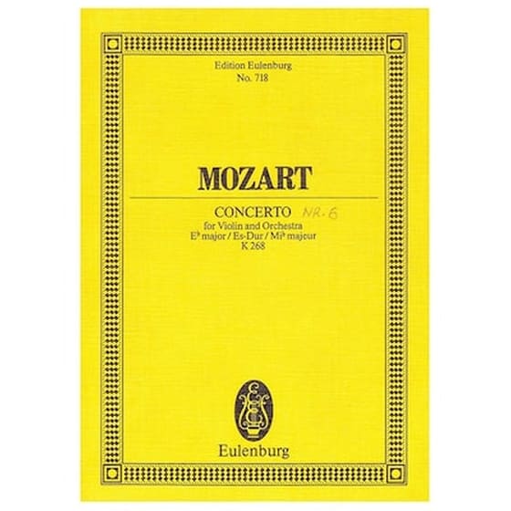 Βιβλίο Για Σύνολα Editions Eulenburg Mozart - Concerto In Eb Major K268 image 1
