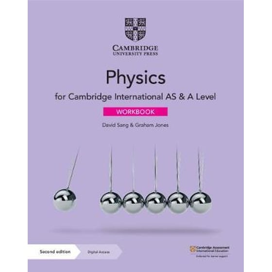 Cambridge International AS & A Level Physics Workbook with Digital Access (2 Years) image 0