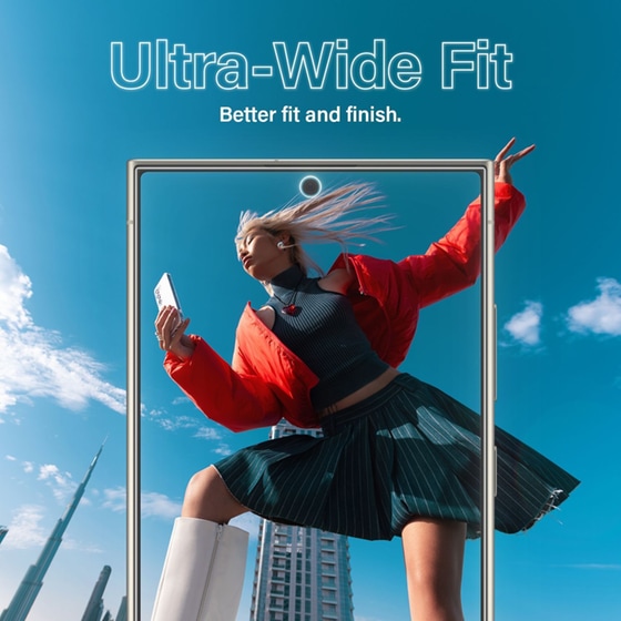 Προστατευτικό οθόνης Samsung Galaxy S24 Ultra - Panzerglass Screen Protector Ultra Wide Fit Anti-Scratch image 2