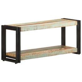Έπιπλο Τηλεόρασης VidaXL Ξύλινο/Μεταλλικό 90x30x40cm - Kαφέ/Μαύρο