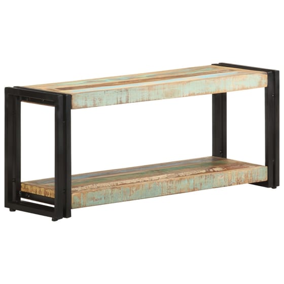 Έπιπλο Τηλεόρασης VidaXL Ξύλινο/Μεταλλικό 90x30x40cm - Kαφέ/Μαύρο image 0
