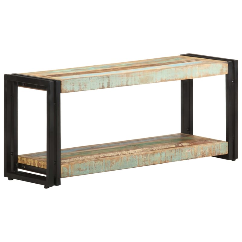 Έπιπλο Τηλεόρασης VidaXL Ξύλινο/Μεταλλικό 90x30x40cm - Kαφέ/Μαύρο