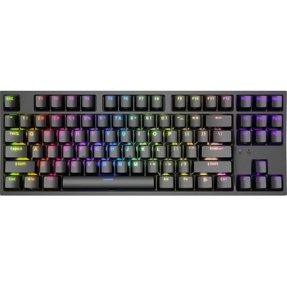 Genesis Thor 404 Gaming Μηχανικό Ενσύρματο USB Πληκτρολόγιο RGB Μαύρο (US) image 0