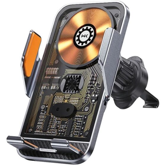 Βάση Στήριξης Αυτοκινήτου Andowl Q-WX660 Ασύρματη Φόρτιση - Μαύρο image 1