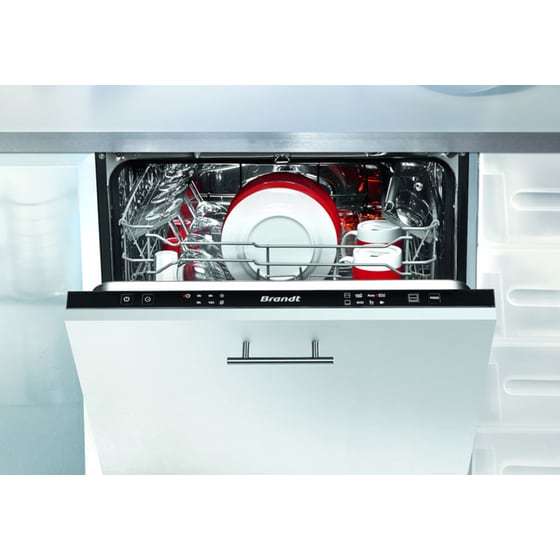 BRANDT BDJ325LB για 13 Σερβίτσια με Dual Zone και Πρόγραμμα Eco Πλήρως Εντοιχιζόμενο Πλυντήριο Πιάτων image 0