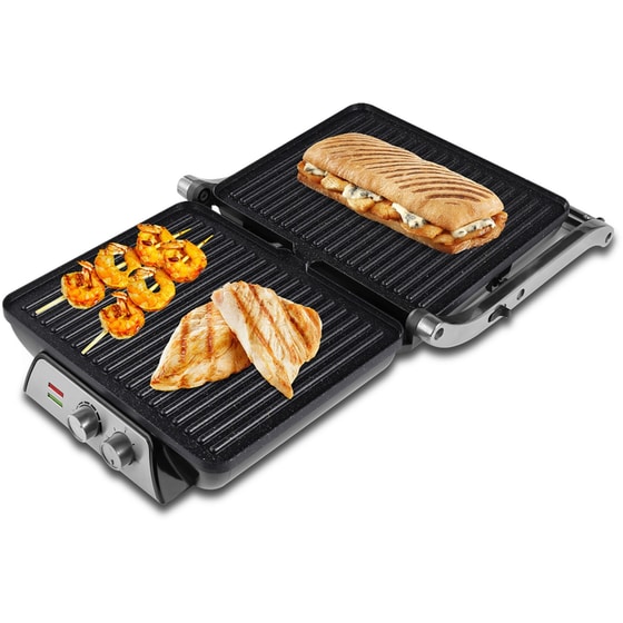 SOGO SAN-SS-7137 2000W Ασημί Τοστιέρα - Γκριλιέρα image 3