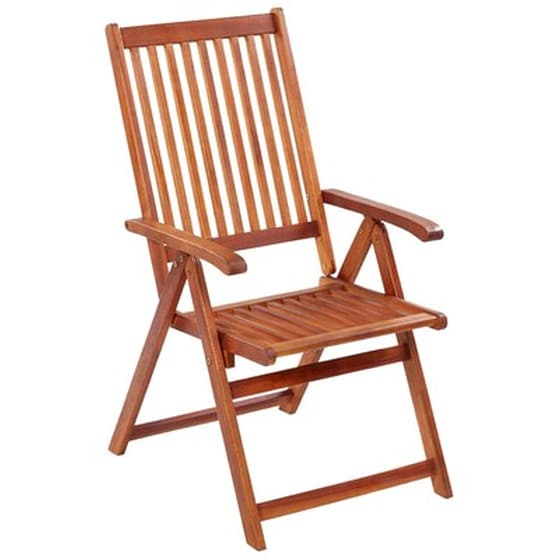 Καρέκλες Κήπου Vidaxl Πτυσσόμενες  από Μασίφ Ξύλο Ακακίας 6 Τεμ. 57x69x111cm image 2