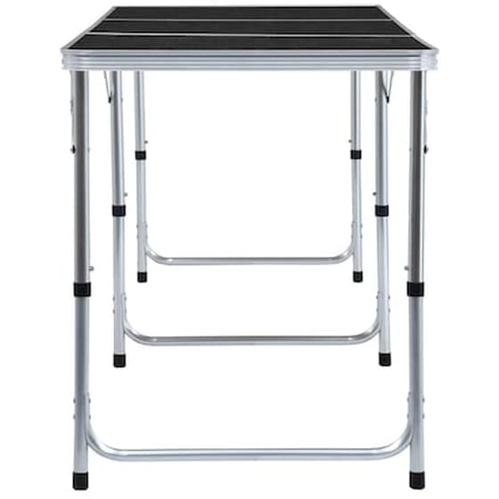 Vidaxl Τραπέζι Κάμπινγκ Πτυσσόμενο Γκρι 180 X 60 Εκ. Αλουμινίου image 4