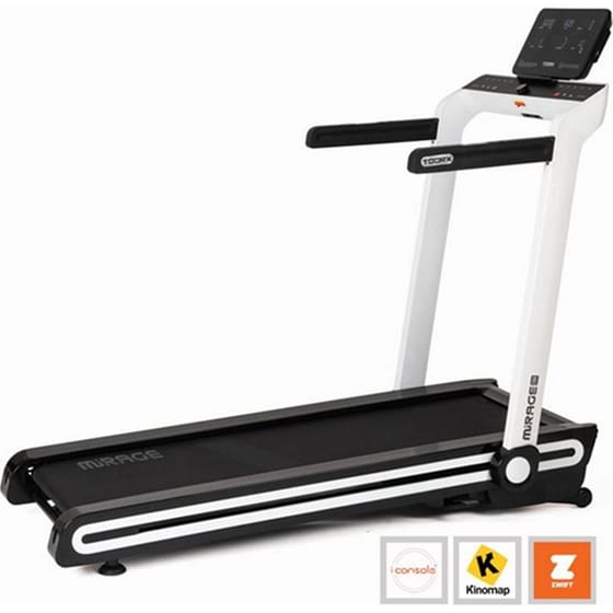 Ηλεκτρικός Διάδρομος Γυμναστικής Toorx MIRAGE C60 Slim Line 3/4 hp - Pearl White image 1