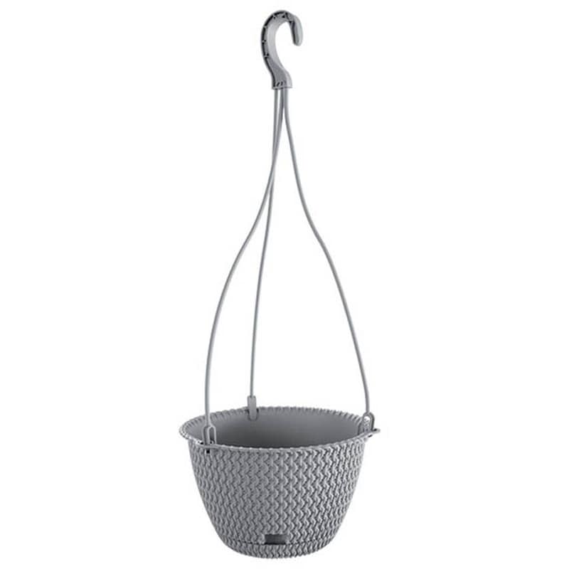 Γλάστρα Κρεμαστή Marhome 6lt Splofy 09-dspw230-405u Φ23x14.5 cm - Γκρι