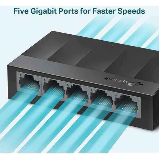 TP-Link LS1005G Network Switch Unmanaged Gigabit Ethernet (1000 Mbps) image 2
