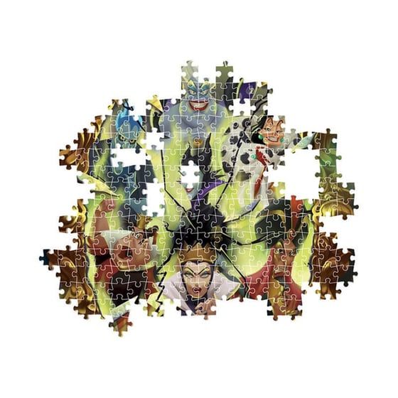 Παζλ Clementoni High Quality Collection Disney Villains (1000 Κομμάτια) image 4
