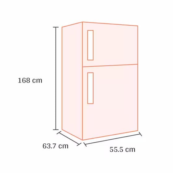 LG GTBV20PYZJD Total No Frost 266 Lt Aσημί Δίπορτο image 2