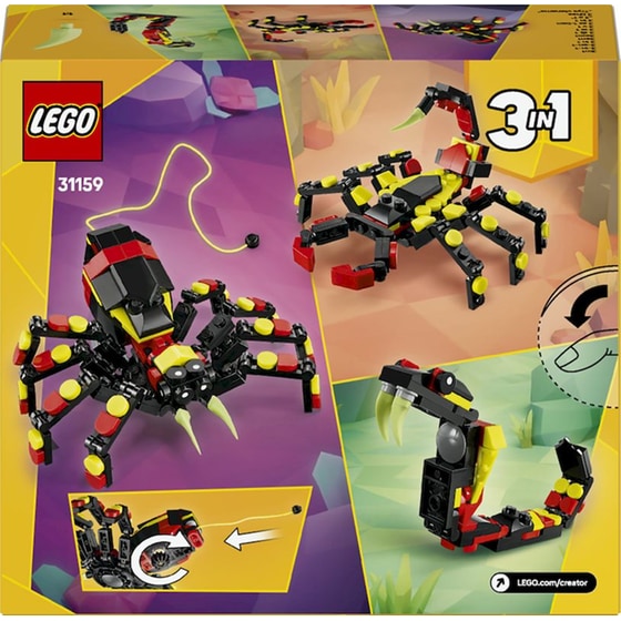 LEGO® Creator 3σε1 Άγρια Ζώα: Εντυπωσιακή Αράχνη (31159) image 8