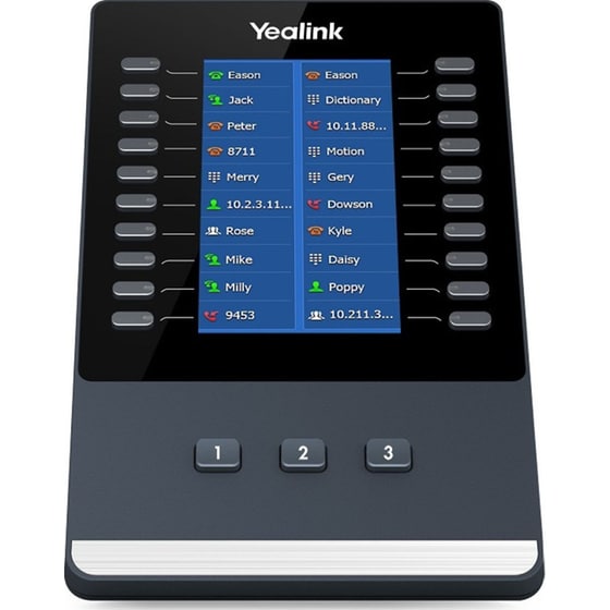 Yealink EXP43 Expansion Module LCD Color 500-000-032 - Μαύρο image 1