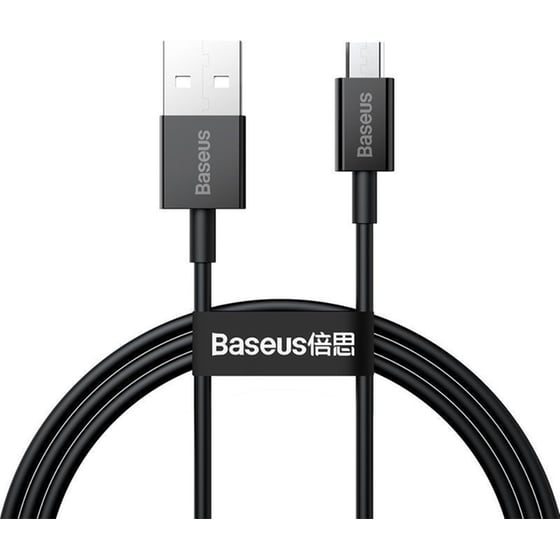 Baseus Superior Series USB - Micro USB Fast Charging Data Cable 2A 1m - Μαύρο image 0