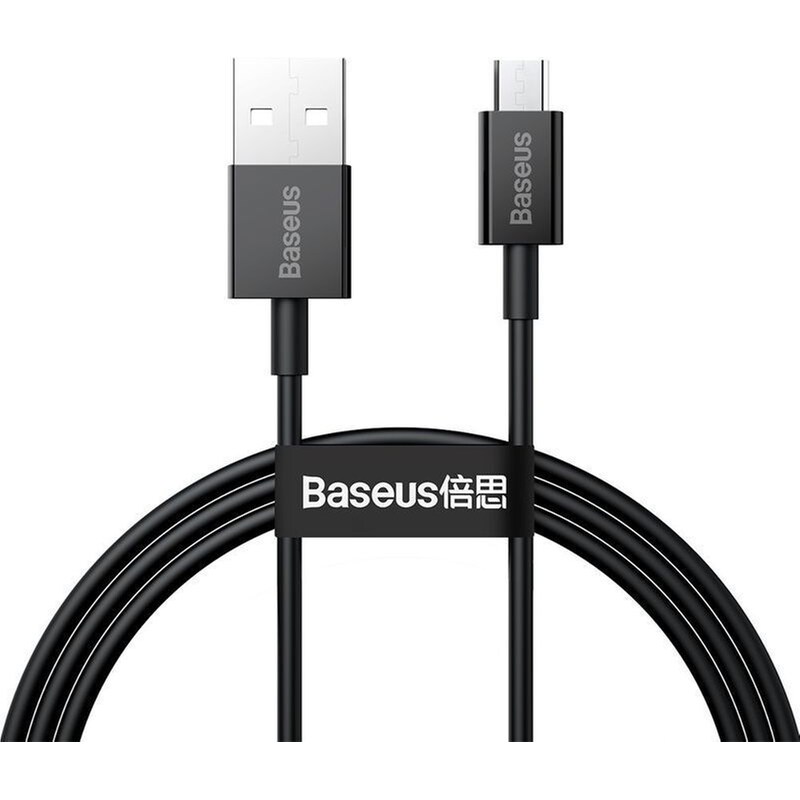 Baseus Superior Series USB - Micro USB Fast Charging Data Cable 2A 1m - Μαύρο