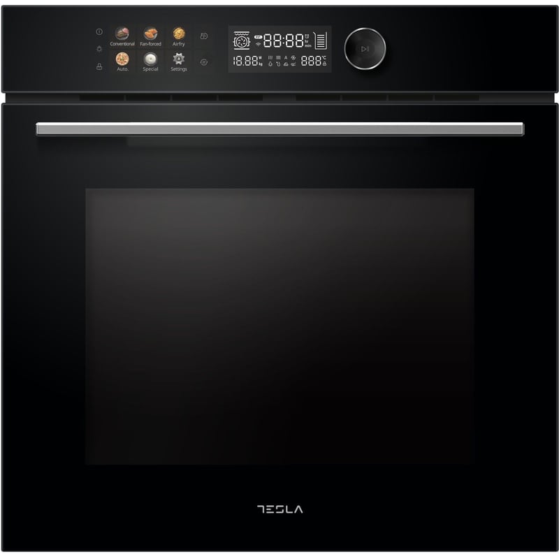 TESLA BO940MB 72 Lt Μαύρος Εντοιχιζόμενος Φούρνος Άνω Πάγκου