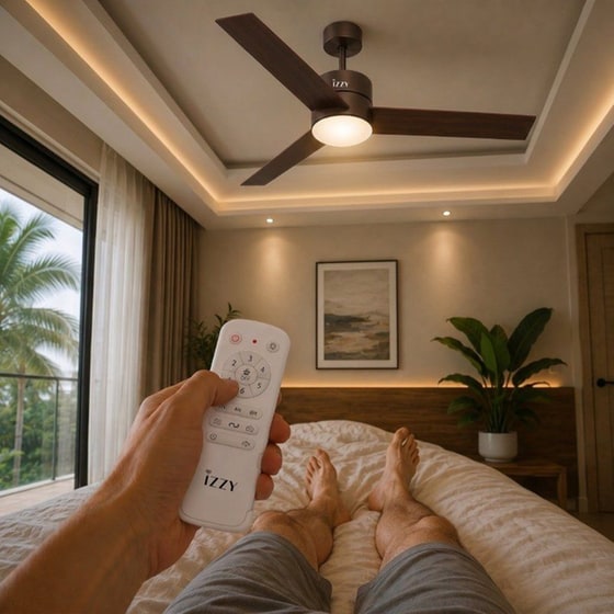 IZZY IZ-9031 Ανεμιστήρας Οροφής 65W 132cm image 3