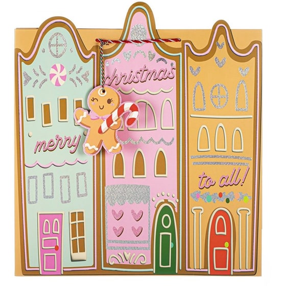 Σακούλα&nbsp;Δώρου Tri-Coastal&nbsp;Xmas&nbsp;House&nbsp;Large image 0