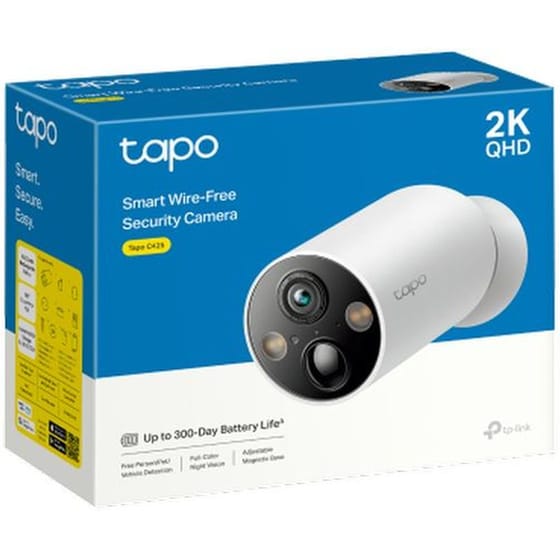 Ασύρματη IP Camera TP-LINK Tapo C425 2K Bullet με Αμφίδρομο ήχο image 3