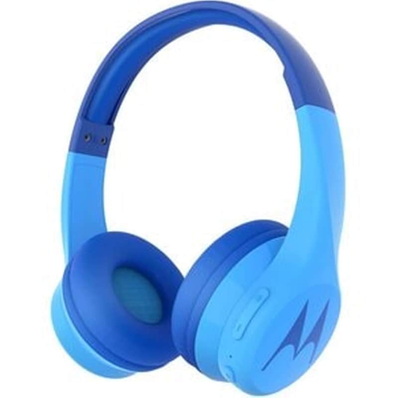 MOTOROLA Motorola Squads 300 Blue Ενσύρματα / Ασύρματα Bluetooth On Ear Παιδικά Ακουστικά Hands Free