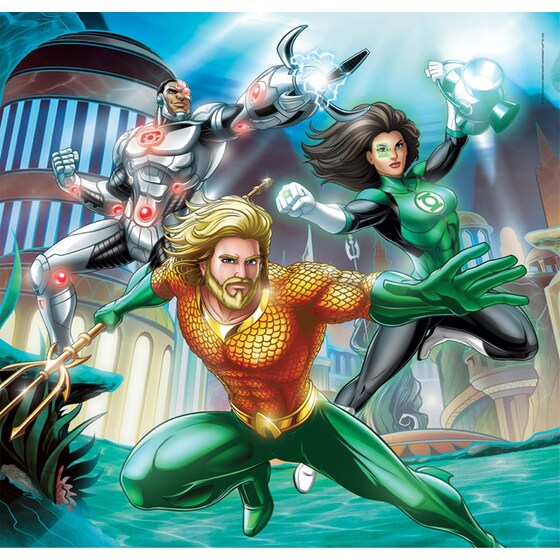 Παιδικό Παζλ Clementoni Super Color DC Comics Justice League (3x48 Κομμάτια) image 3