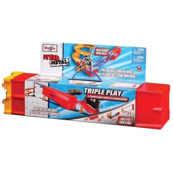 Maisto Fresh Metal Triple Play Πίστα με Αυτοκινητάκι image 0