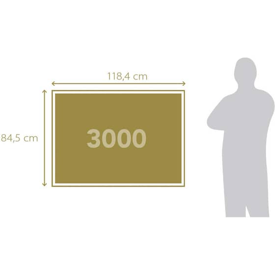 Παζλ Clementoni High Quality Collection Καταπράσινη Βεράντα Στη Λίμνη (3000 Κομμάτια) image 3