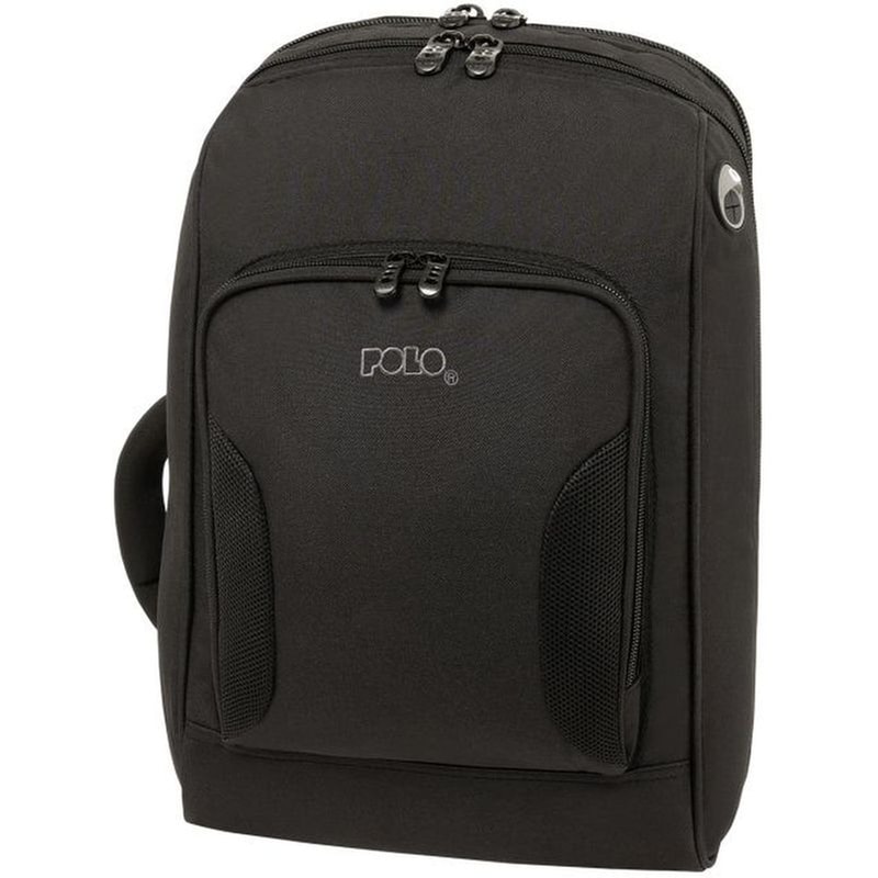 Τσάντα Πλάτης Polo Laptop Μαύρο