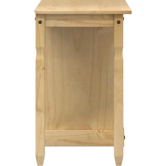 Μπουντουάρ VidaXL Corona από Μασίφ Ξύλο Πεύκου 110x47x75 cm image 4