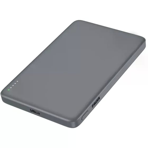 Powerbank&nbsp;Valenta Ultra Slim Wireless Magsafe&nbsp;5000mAh με Θύρα USB-C Grey image 3