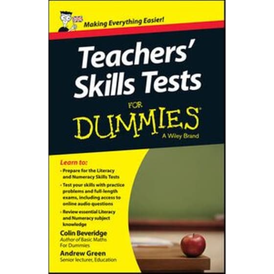 Teacher's Skills Tests For Dummies image 0