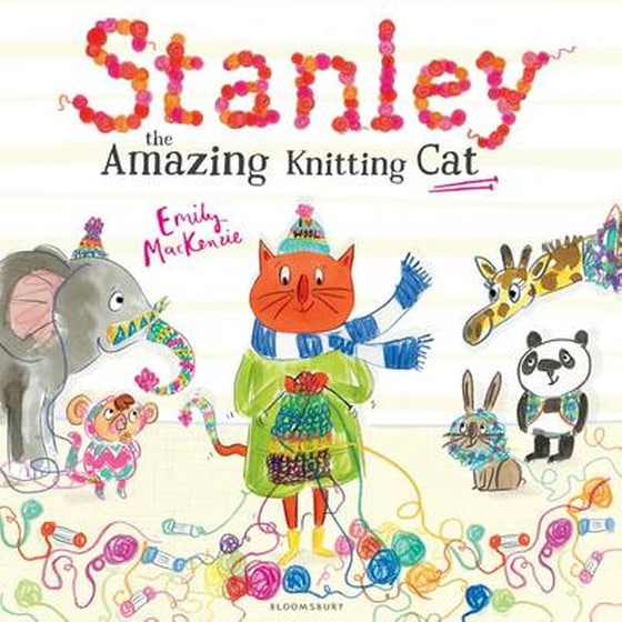Stanley the Amazing Knitting Cat image 0
