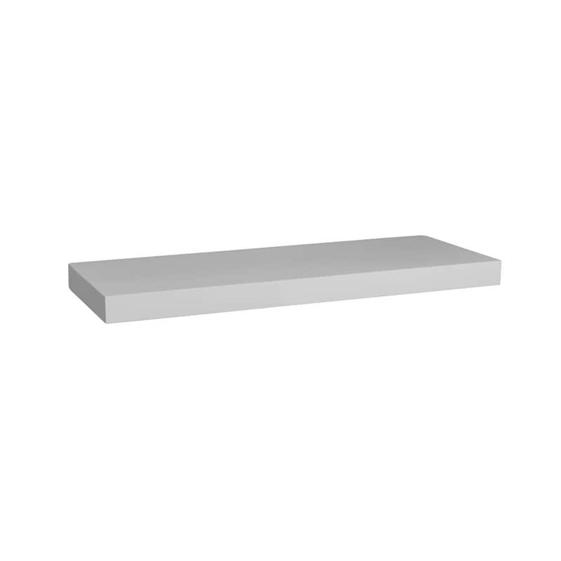 Ράφι Τοίχου Spitishop F-v White 138953b από MDF 60x23.5x3.8 cm - Λευκό