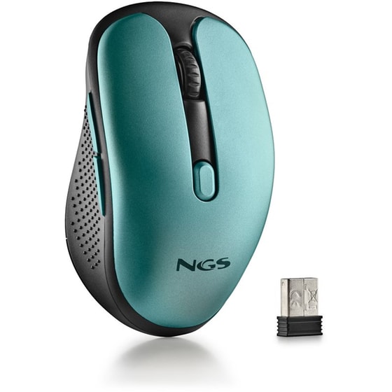 Ngs Evo Rust Ice Wireless Rechargeable Mouse Ασύρματο Αθόρυβο Επαναφορτιζόμενο Ποντίκι Σε Γαλάζιο Χρώμα image 2