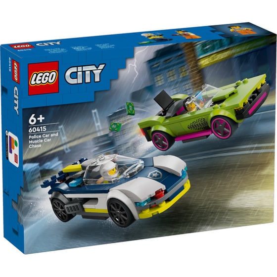 LEGO® City Police Car and Muscle Car Chase (60415) image 0