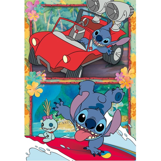 Παιδικό Παζλ Clementoni Super Color Disney Stitch (104 Κομμάτια) image 1
