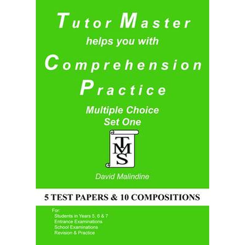 TUTOR MASTER HELPS YOU WITH COMPREHENSIO