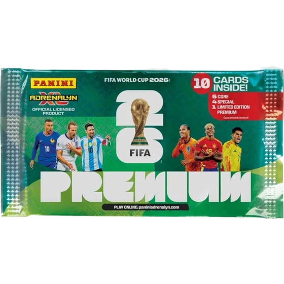 Panini Κάρτες Fifa 365 2026 Adrenalyn XL Premium Booster (1 Φακελάκι) (PA.KA.WC.326) image 0