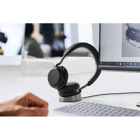 Ασύρματα Ακουστικά Κεφαλής Jabra Evolve2 75 - Μαύρο image 6